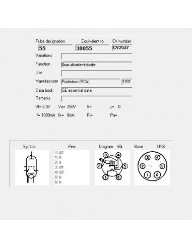 55 capture d'écran de TubeData