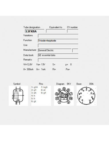 12FX8A screenshot from TubeData