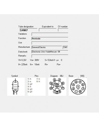 14W7 capture d'écran de TubeData