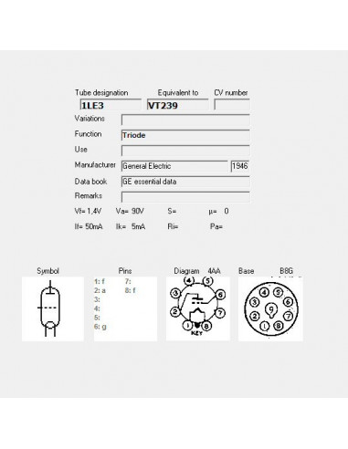 1LE3 capture d'écran de TubeData