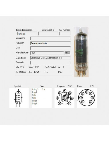 35C5 capture d'écran de TubeData