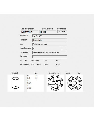 5R4WGA capture d'écran de TubeData