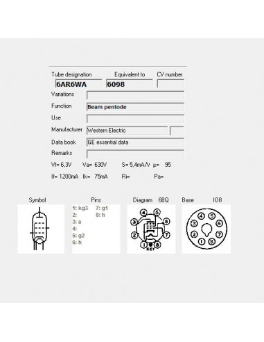 6AR6WA capture d'écran de TubeData