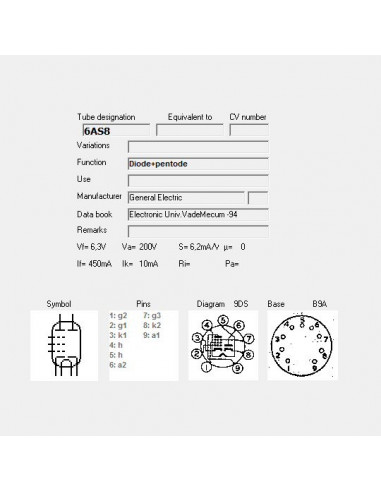 6AS8 capture d'écran de TubeData