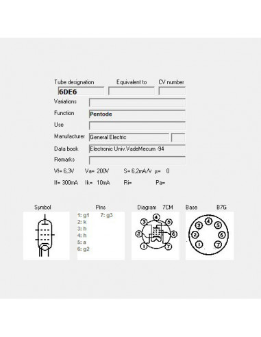 6DE6 capture d'écran de TubeData