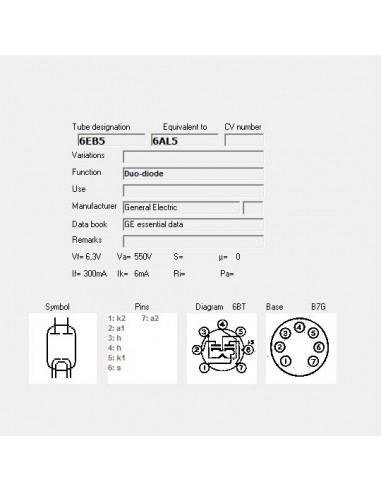 6EB5 capture d'écran de TubeData