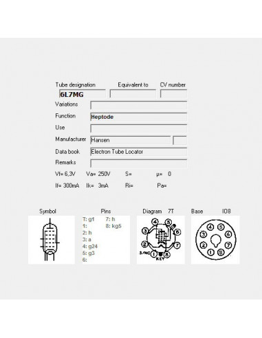 6L7MG capture d'écran de TubeData