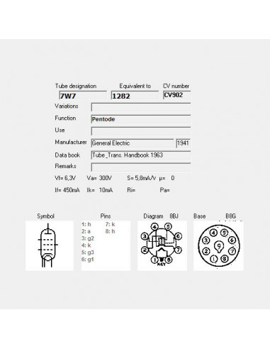 7W7 capture d'écran de TubeData