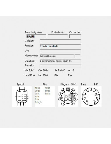 8AU8 capture d'écran de TubeData