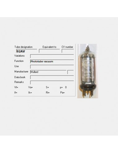 92AV capture d'écran de TubeData