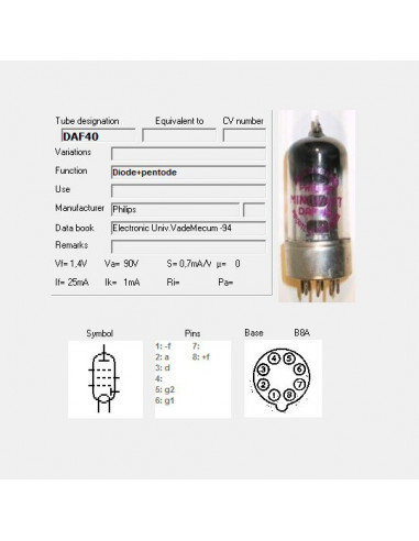 DAF40 screenshot van TubeData