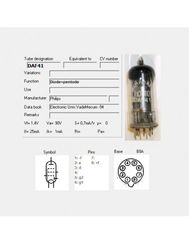 DAF41 screenshot van TubeData