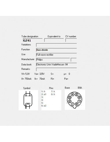 GZ41 capture d'écran de TubeData