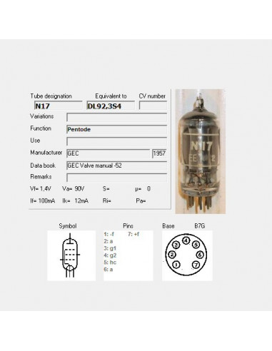 N17 capture d'écran de TubeData