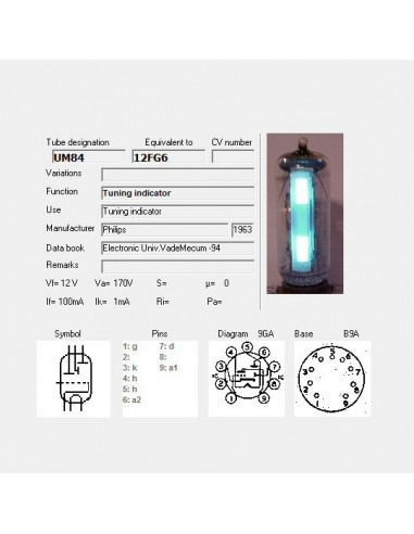 UM84 capture d'écran de TubeData